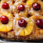 Pineapple Upside Down Cinnamon Rolls