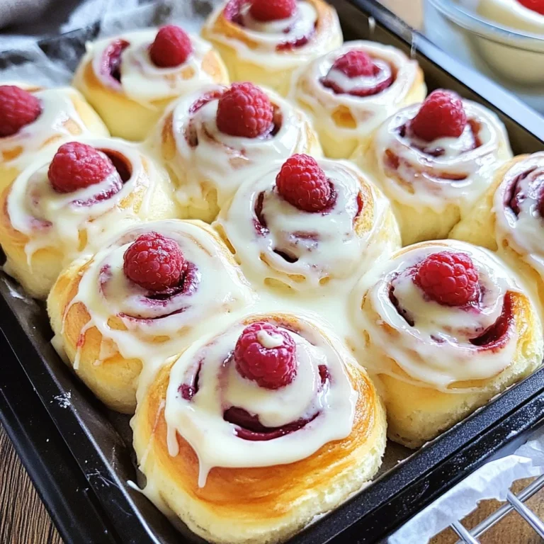 Raspberry Sweet Rolls