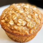 Skinny Oatmeal Brown Sugar Muffins