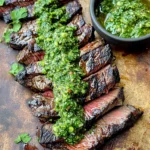 Skirt Steak Marinade Recipe with Chimichurri Recipe