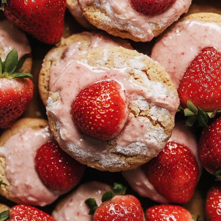 Strawberry Cookies