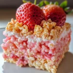 Strawberry Crunch Rice Krispie Treats