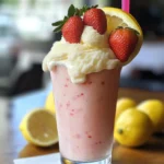 Strawberry Frosted Lemonade.
