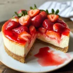 THE BEST STRAWBERRY CHEESECAKE RECIPE