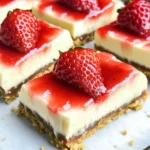 The BEST Philadelphia Cheesecake Bars (Snack Bars)