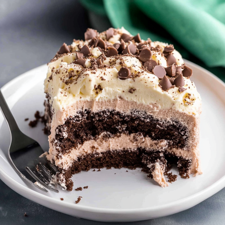 Baileys Poke Cake