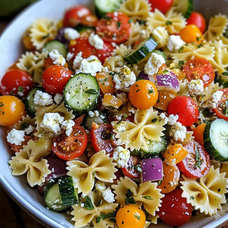20-Minute Greek Pasta Salad