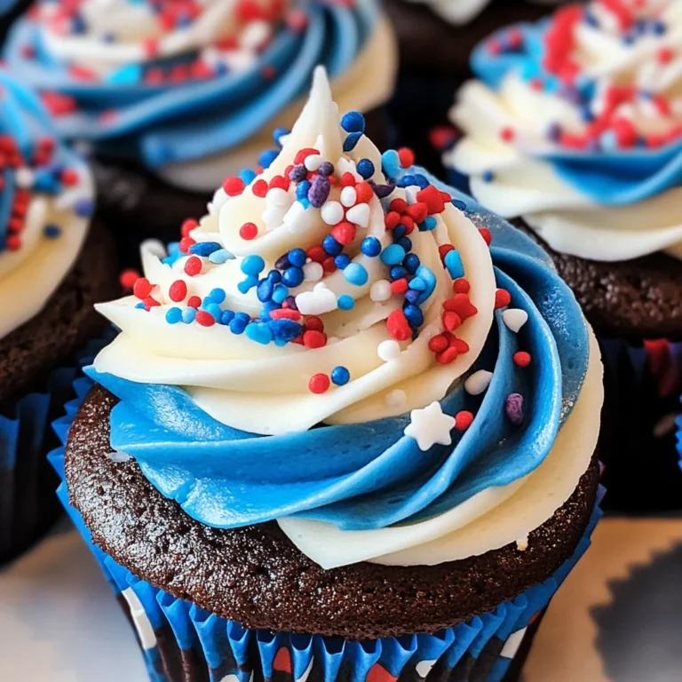 4th of July Cupcakes