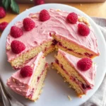 Almond Raspberry Cake