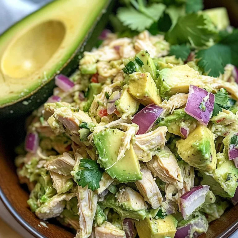 Avocado Chicken Salad
