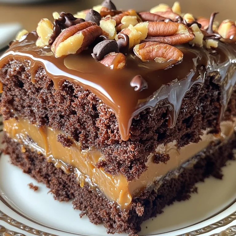 Box Mix Turtle Cake