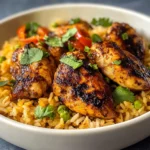 Caribbean Chicken and Rice – Tropical Flavor in Every Bite