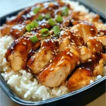 Chicken Teriyaki and Rice