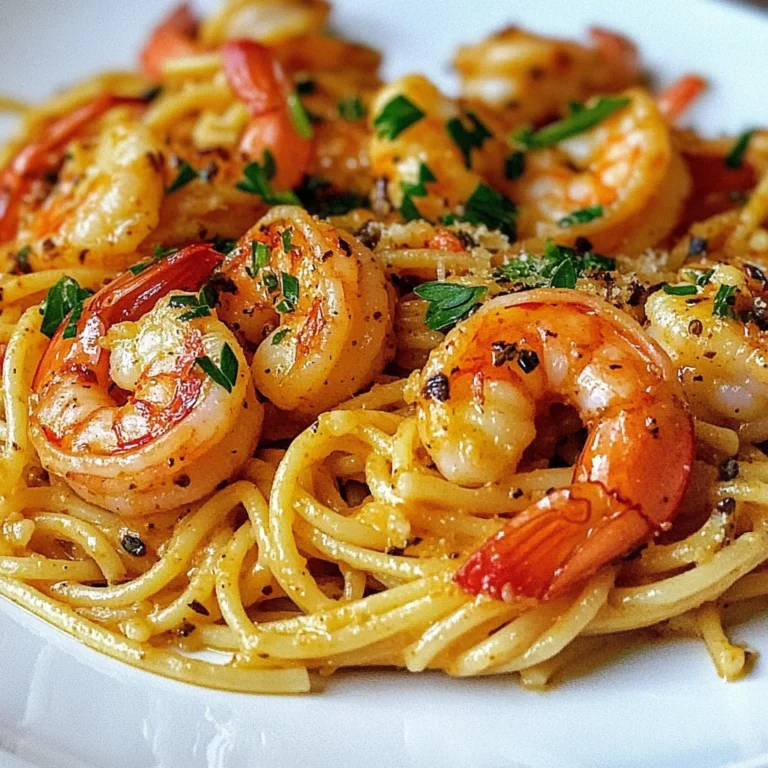 Creamy Spicy Shrimp Pasta
