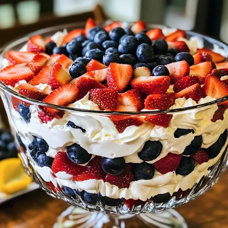 Easy Berry Trifle