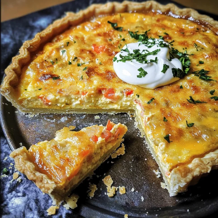 Easy Crab Quiche