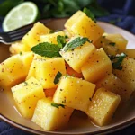 Easy Yellow Watermelon Salad