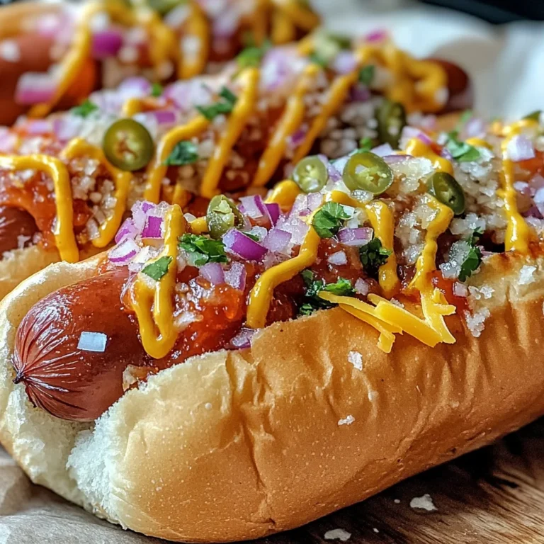Flavorful Firecracker Hot Dogs