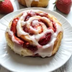 Fluffy Strawberry Rolls