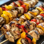 Garlic Herb Chicken Kabobs