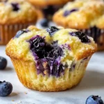Greek Yogurt Lemon Blueberry Muffins - Alrightwithme