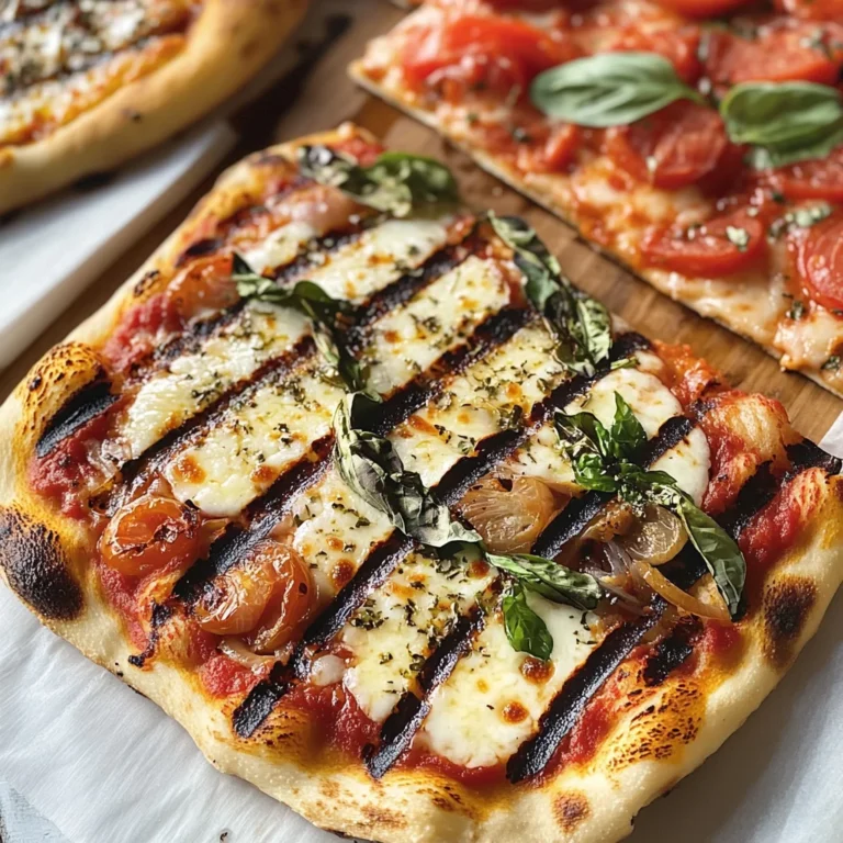Grilled Pizza