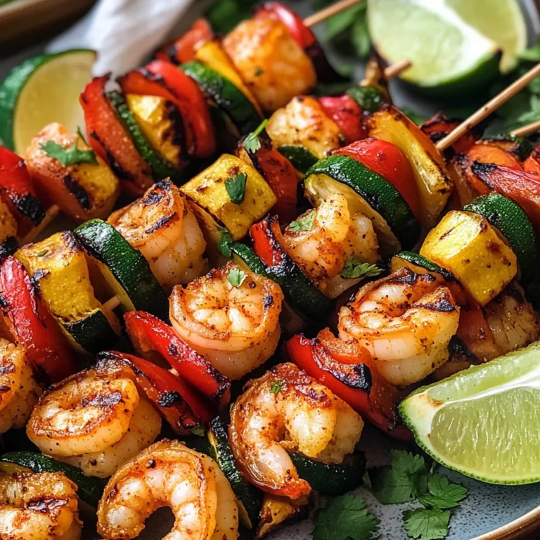 Grilled Shrimp Kabobs