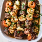 Juicy Steak and Shrimp Kabobs