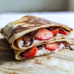 Keto Dessert Tortilla Wrap