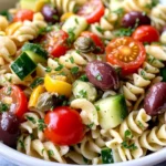 Mediterranean-Style Tuna Pasta Salad