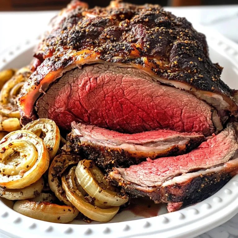 Peppery Prime Rib Boneless Beef Rib Roast