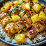 Pollo Piña Arroz