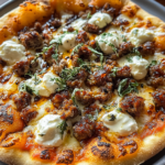 Sausage Ricotta Honey Hot Pizza in 5 Easy Steps for the Ultimate Sweet-Heat Slice