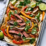 Sheet Pan Steak Fajitas
