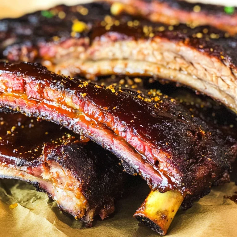 Smoked Pellet Grill Ribs (3-2-1 Method)