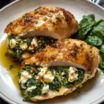 Spinach Feta Stuffed Chicken Recipe
