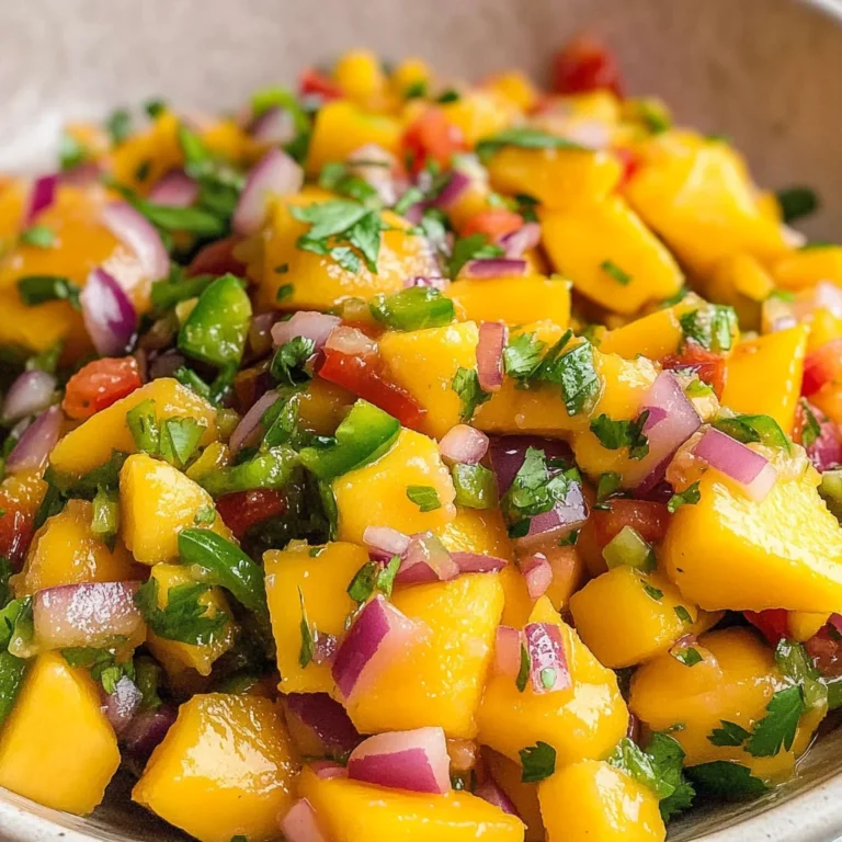 The Best Mango Salsa Recipe