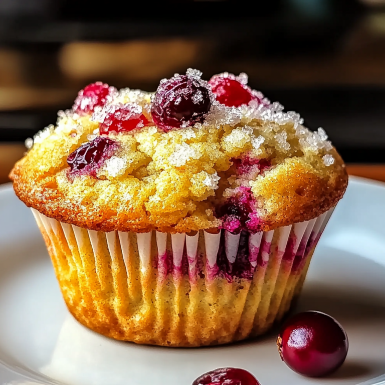 Citrus Orange Cranberry Muffins