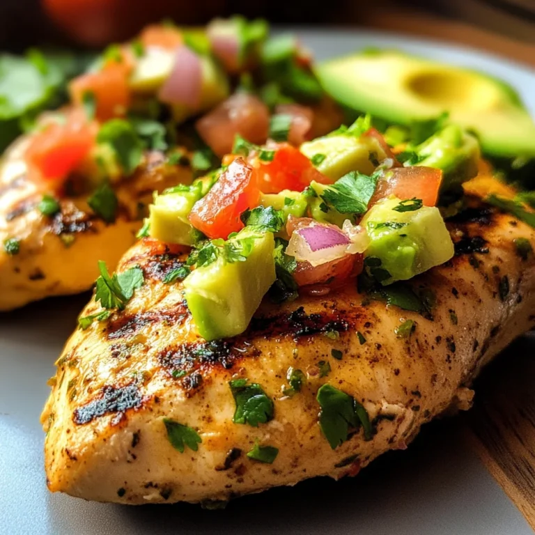 Cilantro Lime Grilled Chicken