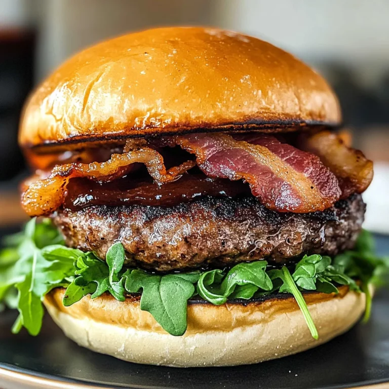Coffee Rubbed Homemade Burgers