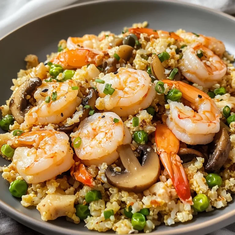 Keto Shrimp Fried Rice