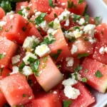 Mexican Watermelon Salad