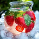 Strawberry Mint Infused Water