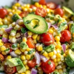 Summer Corn Salad with Avocado