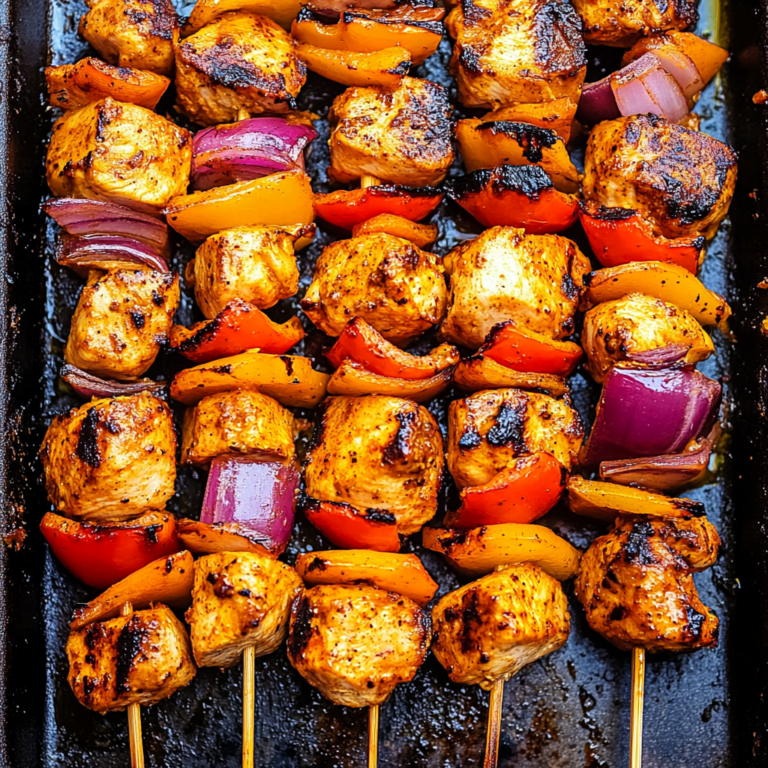 Chicken Fajita Skewers